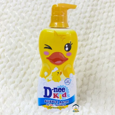 D-nee Kid สบู่เหลวอาบน้ำ Bubble Bath Candy Floss 400 ml. (สีเหลือง)