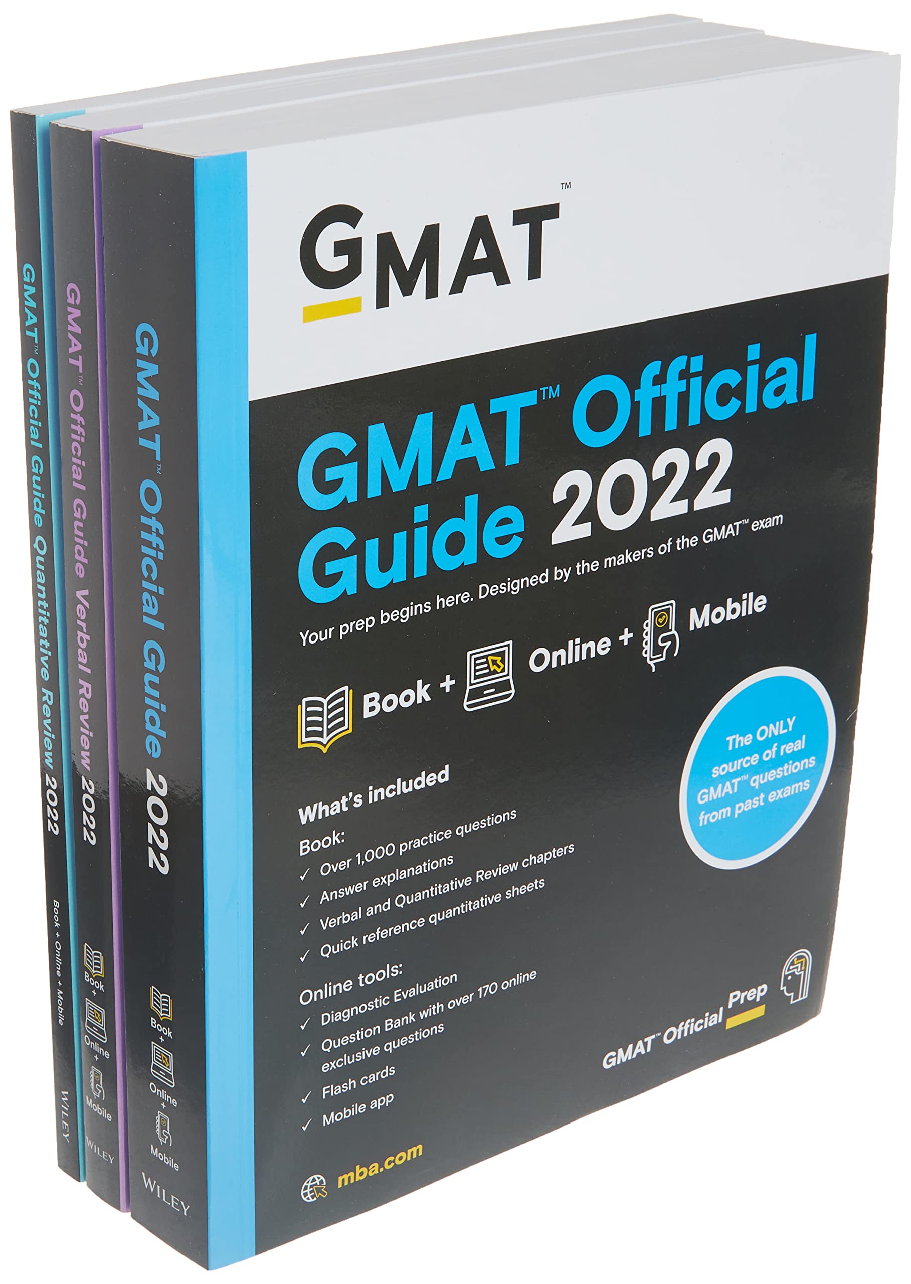 GMATオフィシャルガイド2022 3冊セット - 参考書