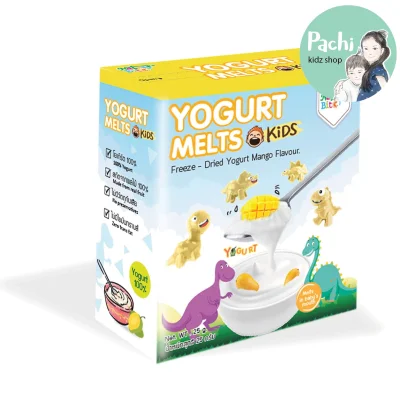 Yogurt Melts Kids ขนมโยเกิร์ต รสมะม่วง