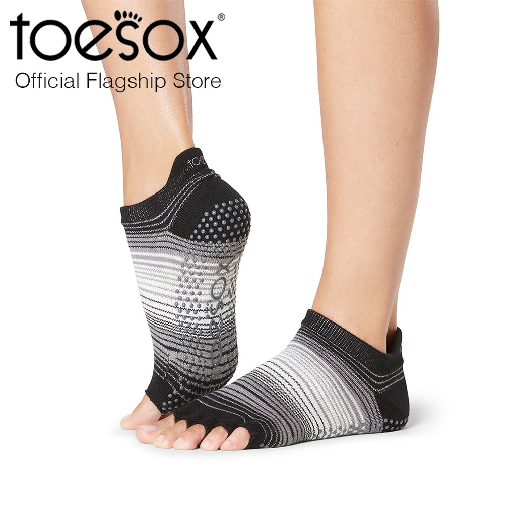 ToeSox โทซอคส์ ถุงเท้ากันลื่น เปิดนิ้วเท้า รุ่น Low Rise | Lazada.co.th