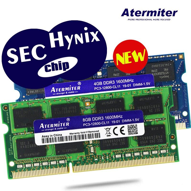 Hynix 8GB 4GB 1066 1333MHz 1600MHZ PC3-8500 10600 12800 SODIMM Laptop Memory RAM