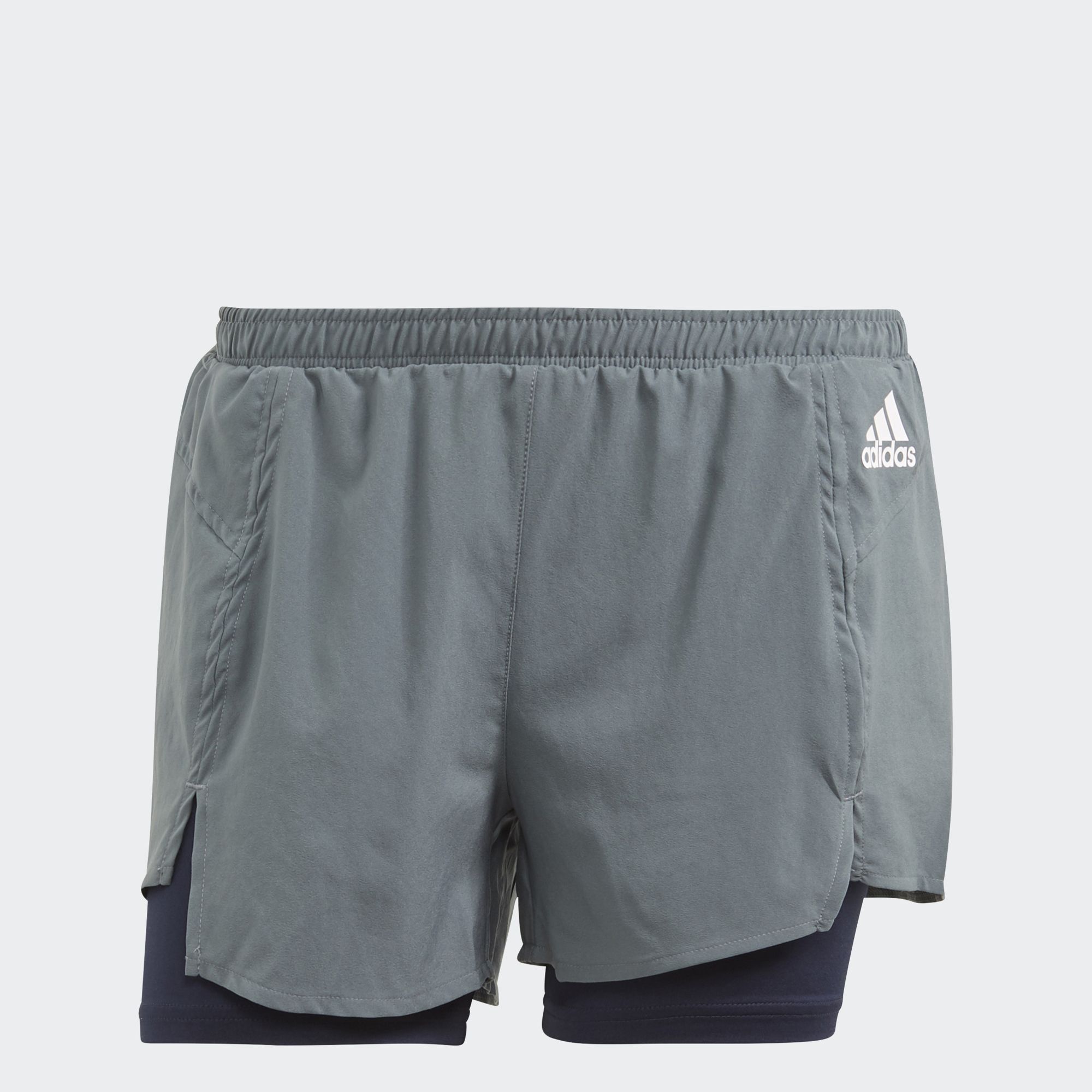 adidas TRAINING Primeblue Designed To Move 2-in-1 Sport Shorts ผู้หญิง GL4036