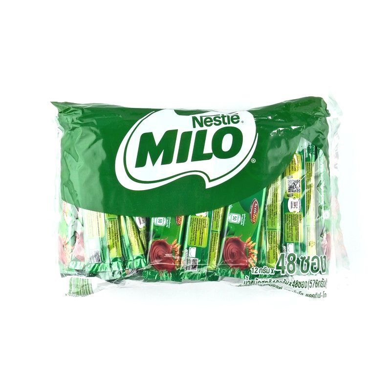 ไมโลแอคทีฟโก 12 กรัม X 48 ซอง Milo 3In1 Activ Go Chocolate Malt 12 g x 48 Stick