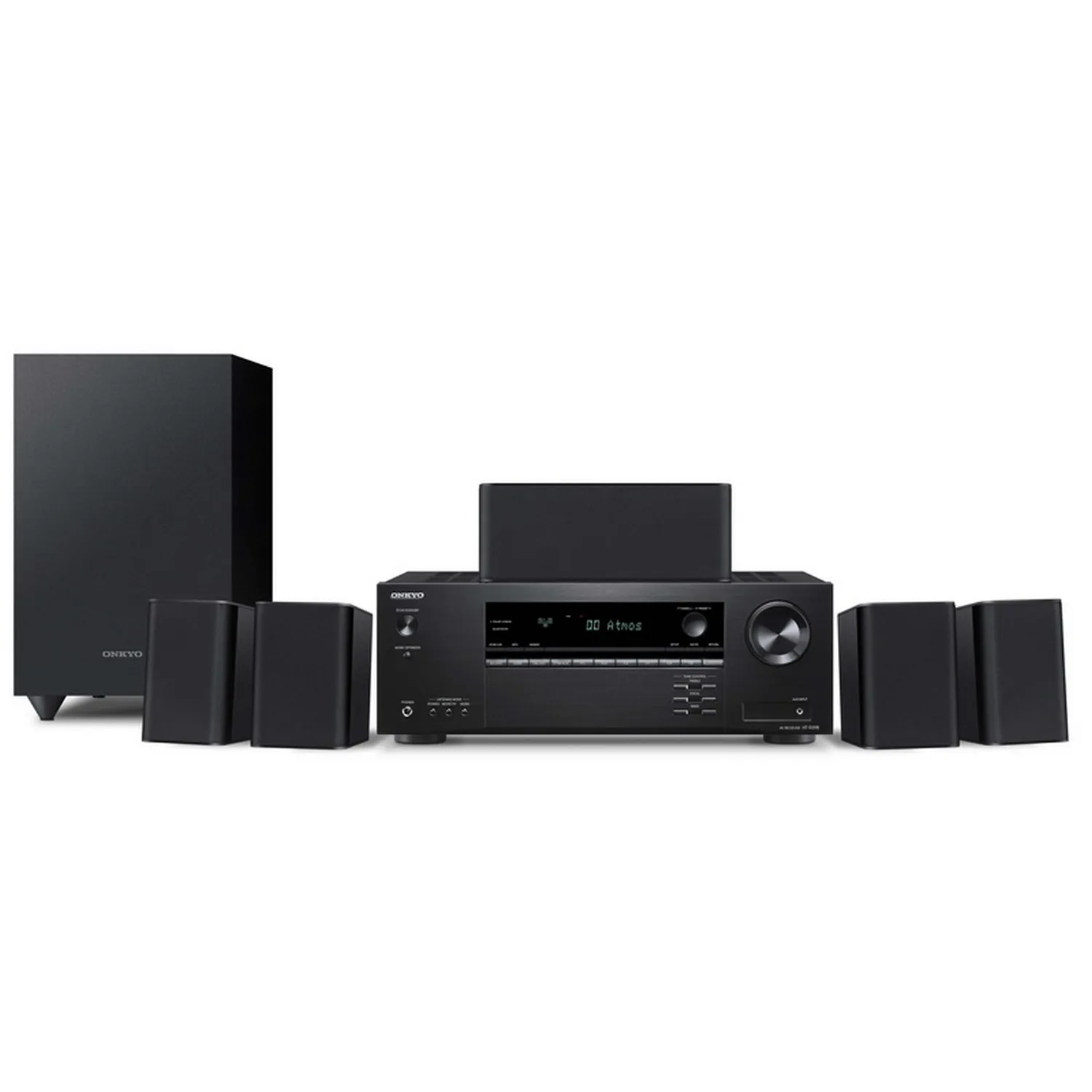 Onkyo ชุดโฮมเธียเตอร์ รุ่น HT-S3910 แถม VELOCITA สาย HDMI รุ่น MILANO V ความยาว 1 เมตร - Black