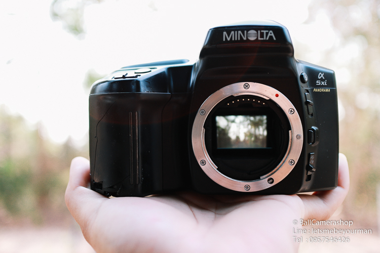 ขายกล้องฟิล์ม Minolta 5xi serial 51401308 Body Only