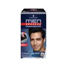 ภาพขนาดย่อของภาพหน้าปกสินค้าSchwarzkopf MEN SUCCESS 70 Natural Black ครีมเปลี่ยนสีผม สี 70 ดำธรรมชาติ 1 กล่อง ครีมปิดผมขาว ปิดผมขาว จากร้าน Schwarzkopf บน Lazada ภาพที่ 2