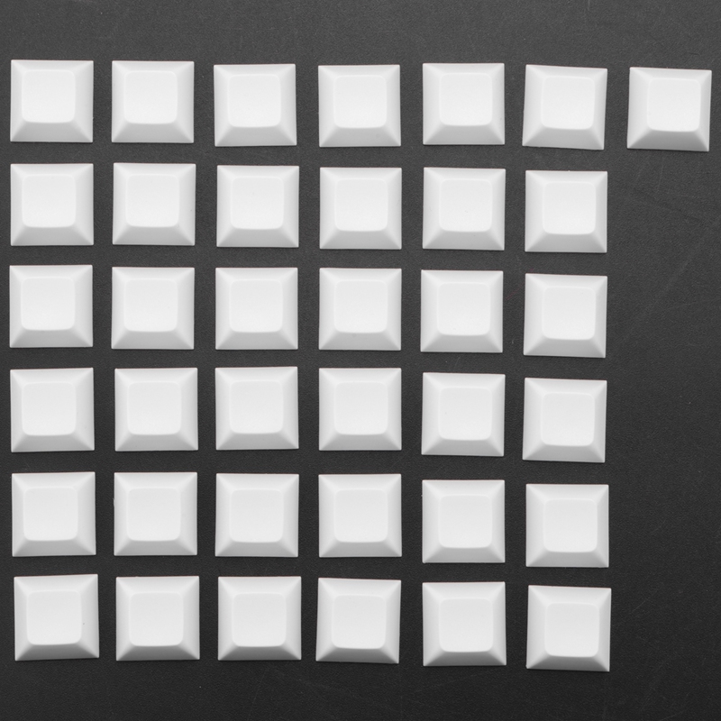 37 PCS PBT Keycap DSA 1U Keycaps for Cherry MX Custom Keycap Set for Gaming Mechanical Keyboard Keybord