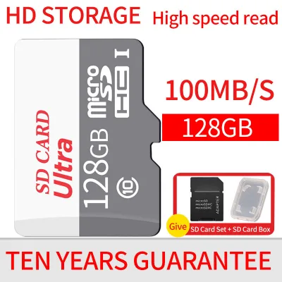 Hot Sale ( เมมโมรี่การ์ด ไมโครเอสดี การ์ด ) SanDisk Ultra microSDXC C10 100MB/s R-128GB 64GB 32GB U1 A1 UHS-1 4x6 10Y (SDSQUAR_064G_GN6MN) การ์ดหน่วยความจำ