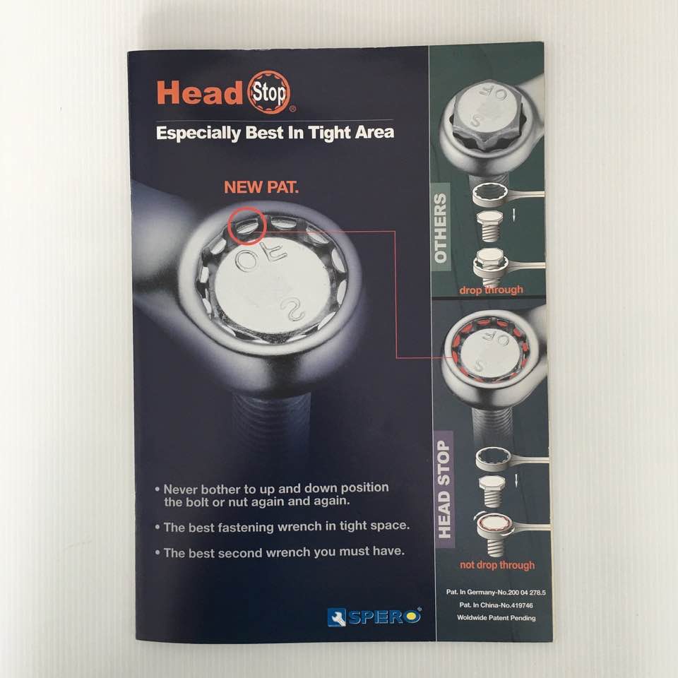 SPERO ประแจแหวนข้างปากตาย รุ่น HEAD STOP - TWLTOOLS - ThaiPick