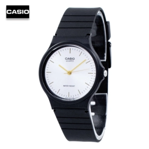 สินค้า Velashop นาฬิกาผู้ชาย Casio สีดำ สายเรซิ่น รุ่น MQ-24-7E2LDF, MQ-24-7E2, MQ-24, MQ24