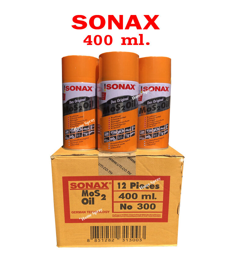 SONAX  น้ำมันเอนกประสงค์ ขนาด 400ml จำนวน 12 กระป๋อง (โหล)