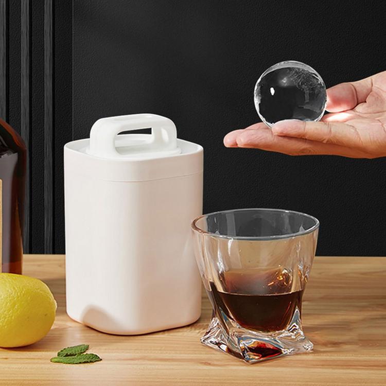 Ice Cube Ball Making Mold for Freezer Large Clear Ice Cube Balls Maker