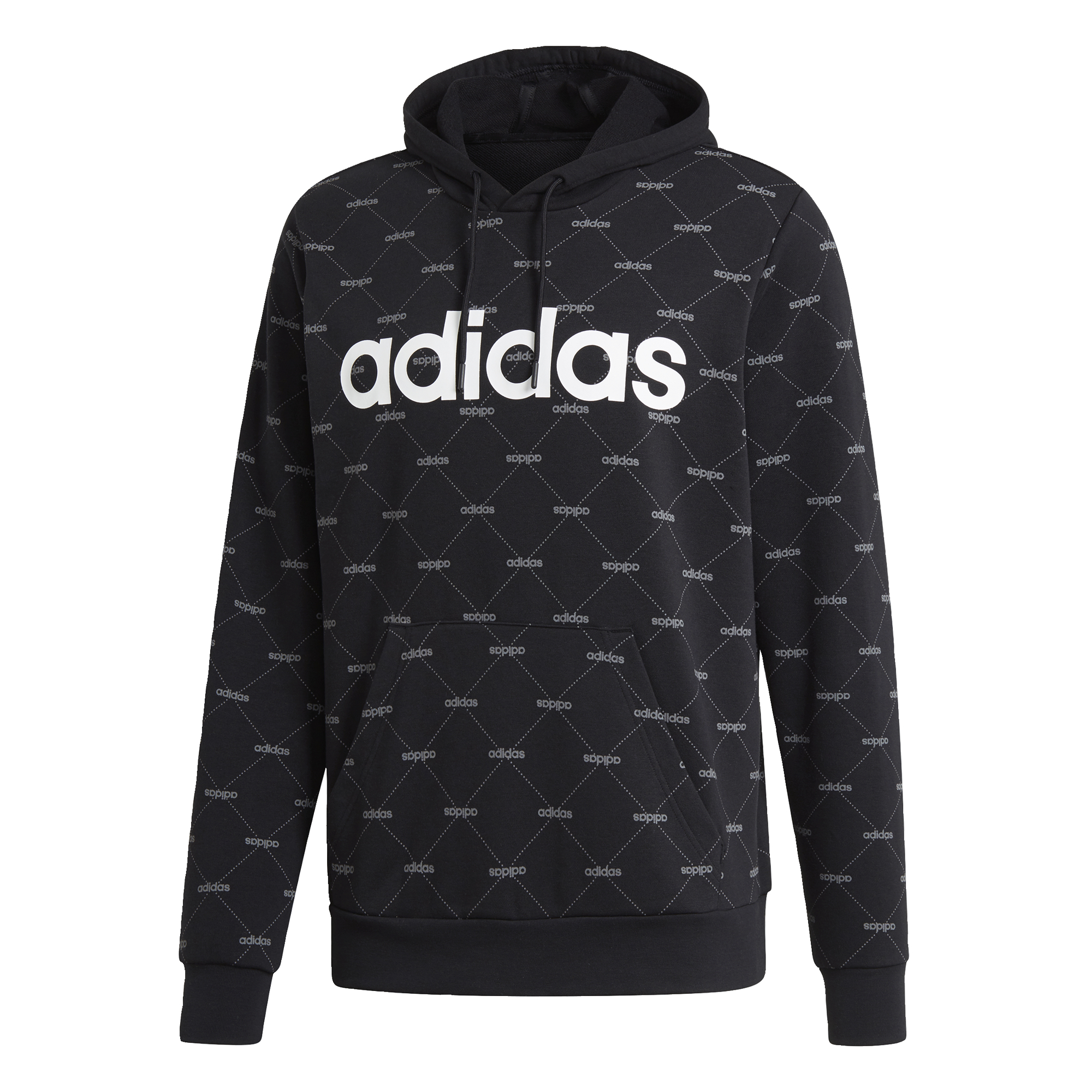adidas Linear Graphic Hoodie Men Black EI6256 adidas ThaiPick