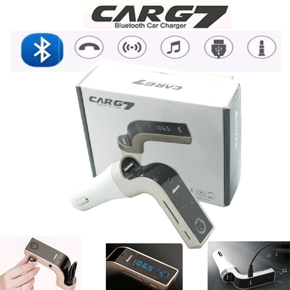 9final Bluetooth Car Kit CAR G7 FM Transmitter MP3 Music Player SD USB