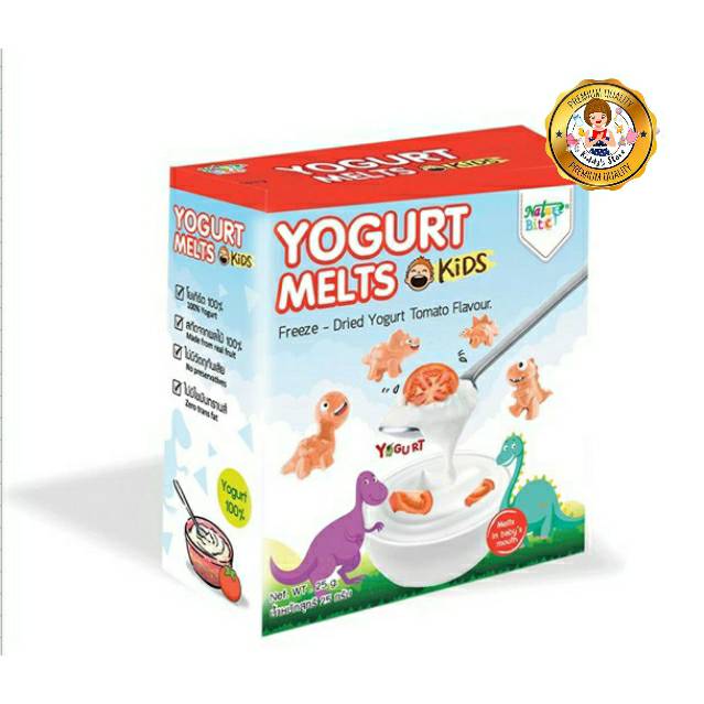Yogurt Melts Kids - ขนมโยเกิร์ต รสมะเขือเทศ