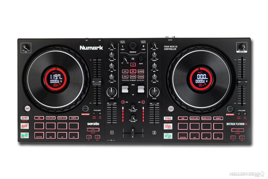 Numark : Mixtrack Platinum FX by Millionhead (เครื่องเล่นดีเจคอนโทรลเลอร์ DJ Controller สำหรับดีเจมืออาชีพ)