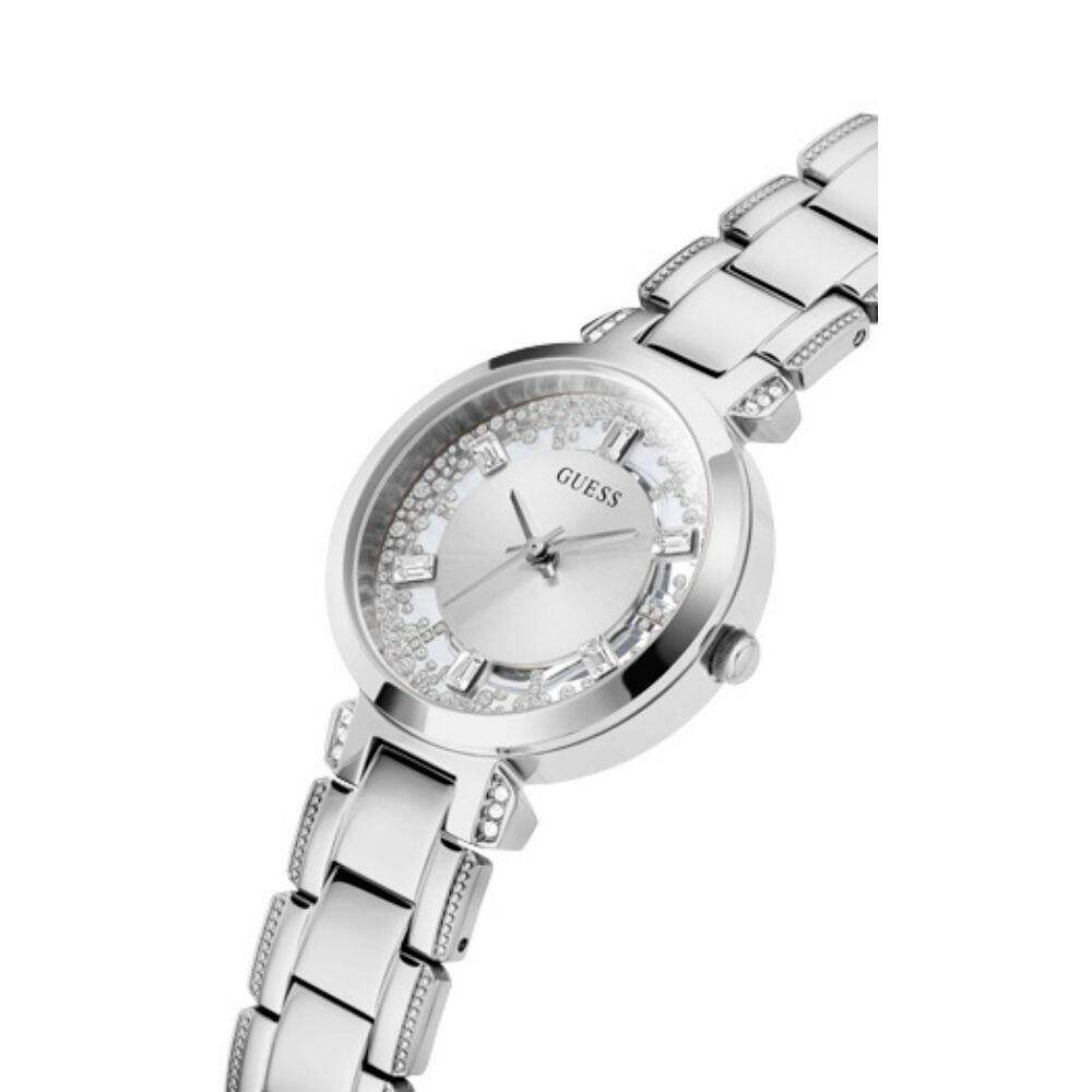 GUESS นาฬิกาข้อมือ รุ่น CRYSTAL CLEAR GW0470L1 สีเงิน นาฬิกา นาฬิกา ...