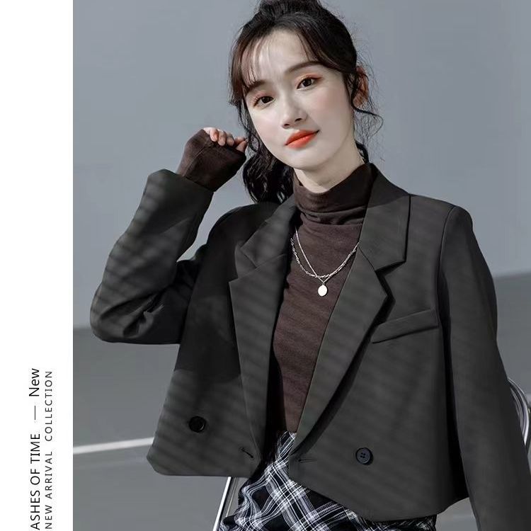 Short suit jacket for girls women Korean style loose cute sweet workwear loose coat
