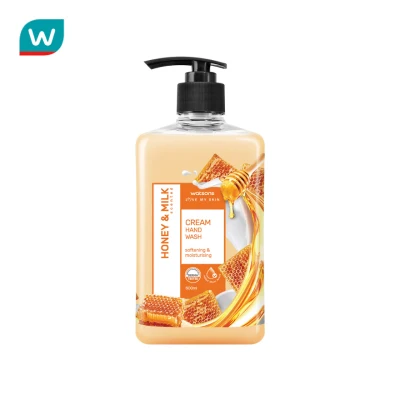 Watsons Honey & Milk Scented Cream Hand Wash 500ml.