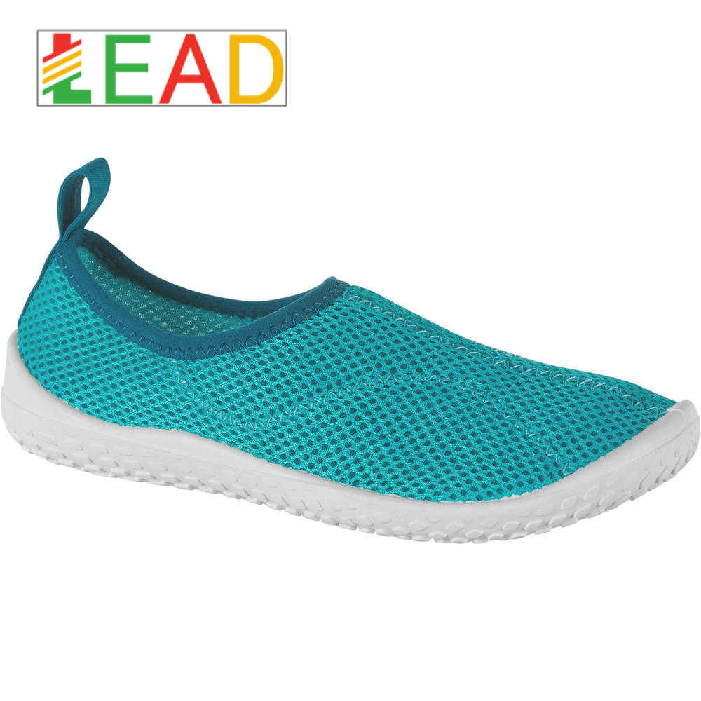รองเท้าลุยน้ำ Aqua shoes SUBEA สำหรับเด็ก รุ่น 100 (สีฟ้า Turquoise)
