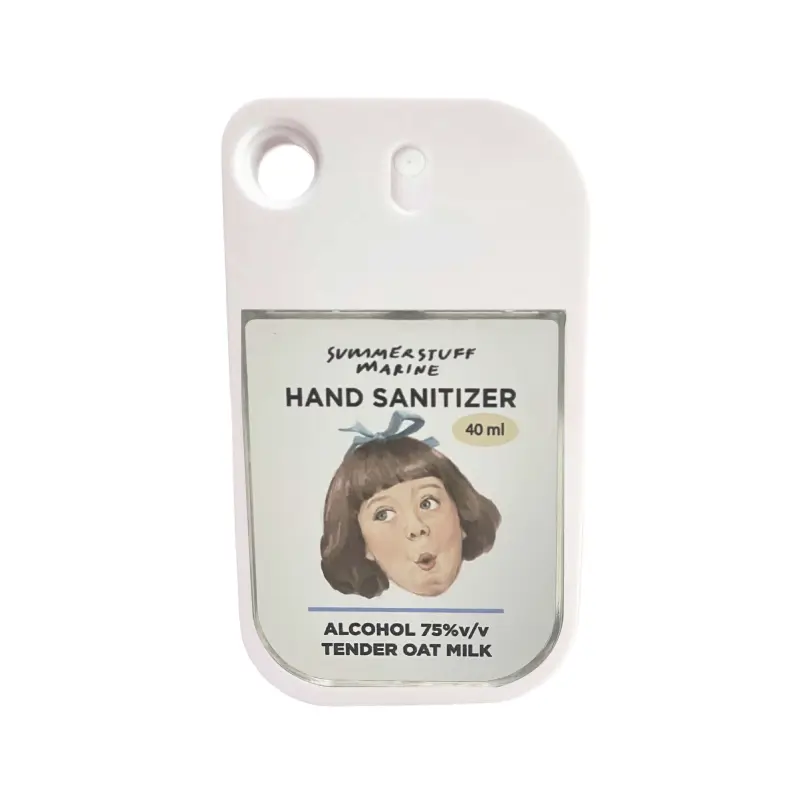 ภาพหน้าปกสินค้าSummerstuff.marine - Hand sanitizer ( Oat milk ) 75% Alcohol (40 ml) ( NEW PACKAGE ) กลิ่นนมข้าวโอ๊ต หอม ไม่เหนียวมือ พกพาสะดวก จากร้าน Summerstuff.marine บน Lazada