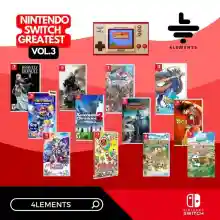 ภาพขนาดย่อของภาพหน้าปกสินค้ารวมเกมฮิต NINTENDO SWITCH GREATEST HITS VOL.3 จากร้าน 4LEMENTS บน Lazada ภาพที่ 1