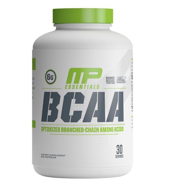 BCAA 6000 mg  -240 capsule musclepharm บีซีเอเอ
