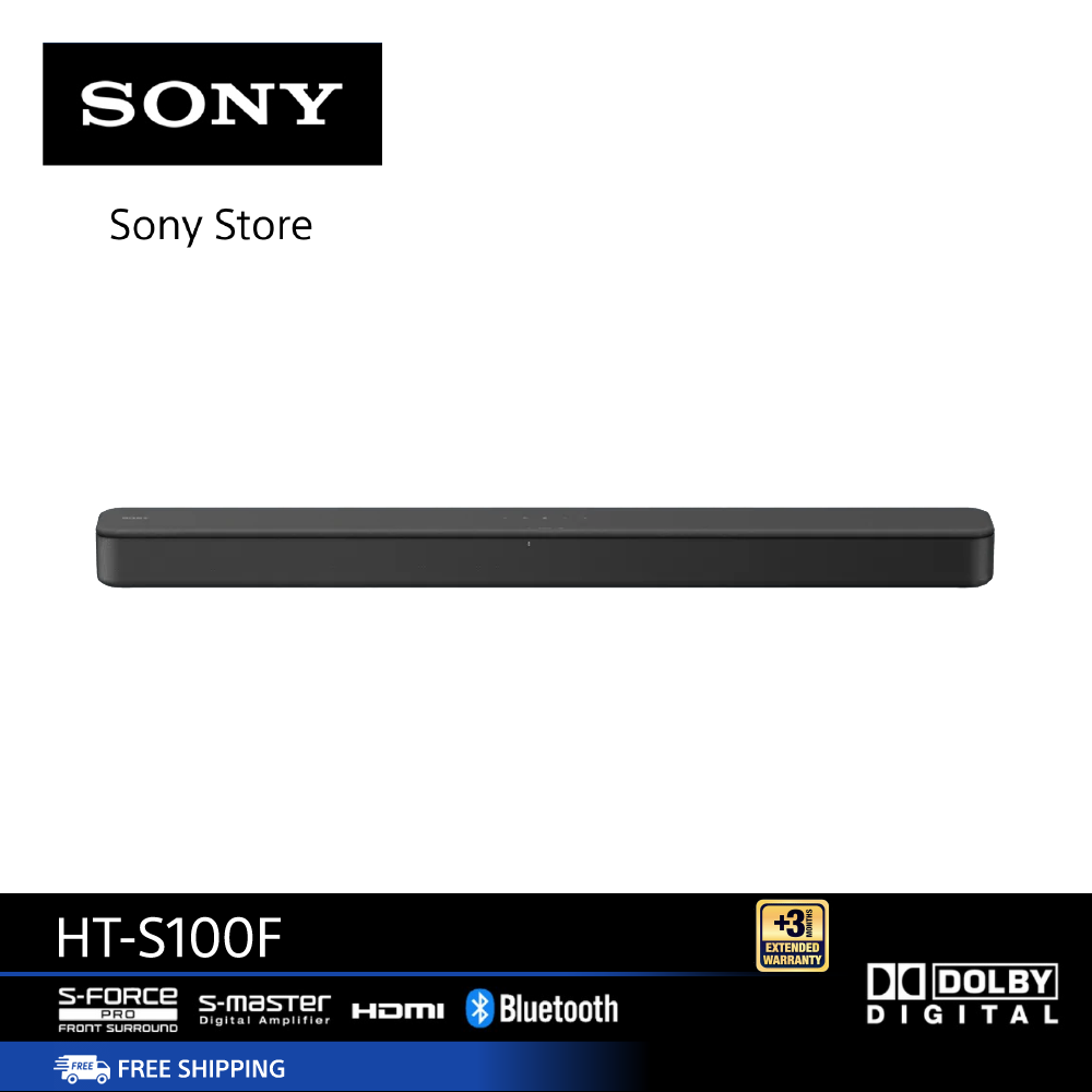 Sony Ht-S100f โฮมเธียเตอร์ Soundbar 2 Chanel. 