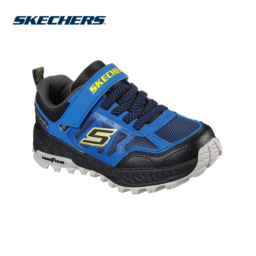 Skechers สเก็ตเชอร์ส รองเท้า เด็กผู้ชาย Goodyear Fuse Tread Shoes - 403706L-RYBK