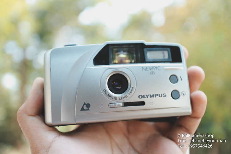 ขายกล้องฟิล์ม Compact Olympus Newpix XB มาพร้อมเลนส์ FIX 24mm Serial 5781164