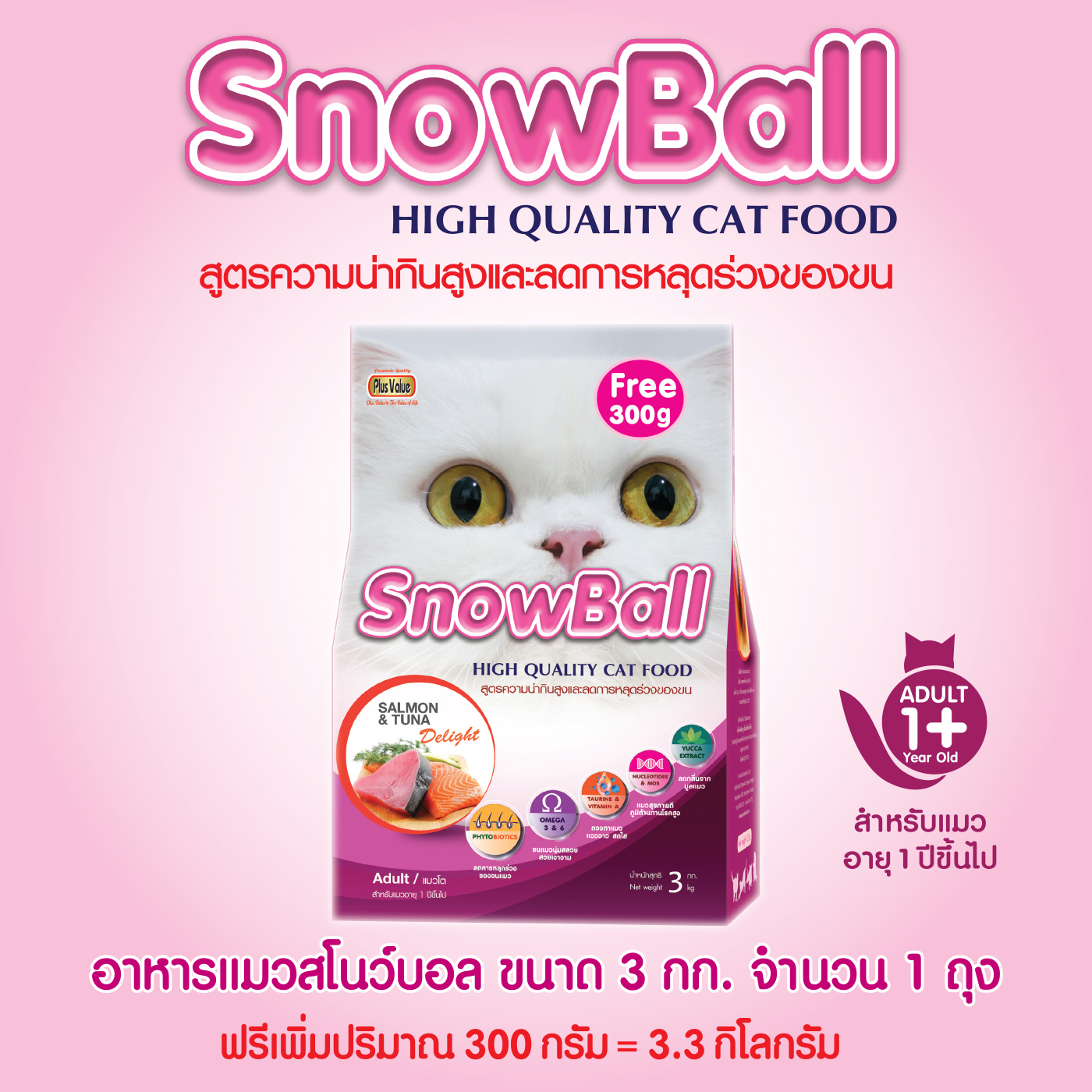 รายการ 94+ ภาพ อาหารแมวsnowball คมชัด