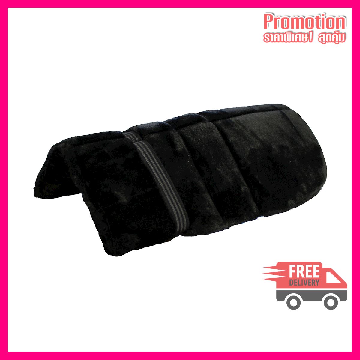 Schooling Horse Riding Foam Saddle Pad For Horse and Pony - Black