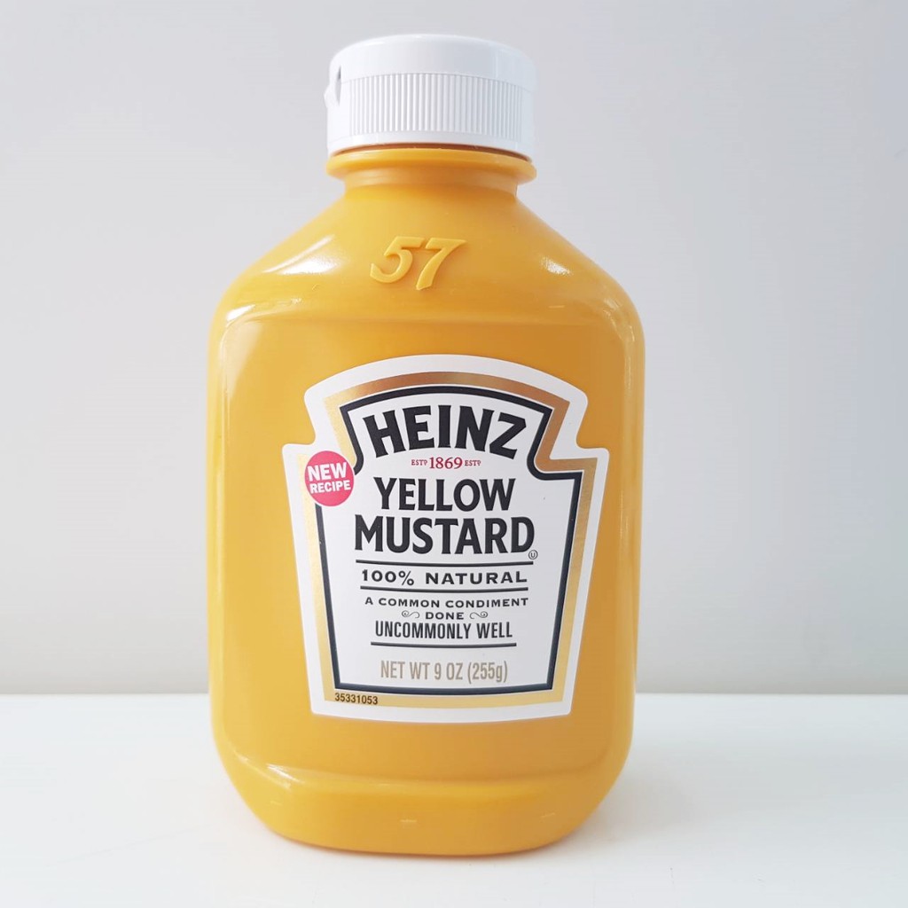 ส่งฟรี [ลดกระหน่ำ] [KETO] YELLOW MUSTARD มัสตาร์ด ขวดบีบ Color play