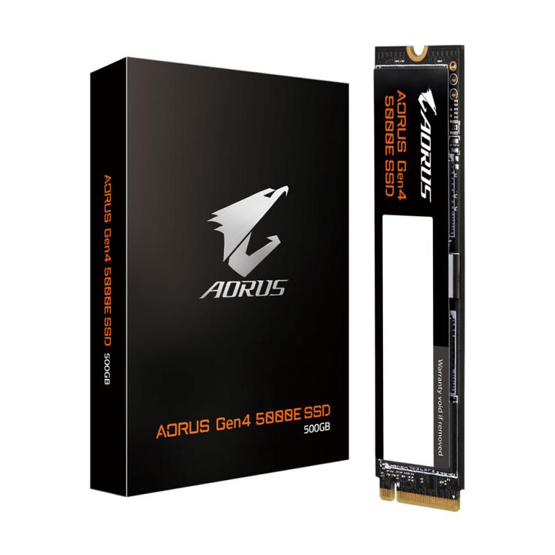 iHAVECPU M.2 (เอสเอสดี) GIGABYTE AORUS 5000E 500 GB PCIeNVMe GEN4 ...