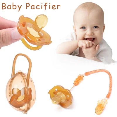 New Cartoon Animals Baby Safety Day And Night Type Silicone Teether Baby Pacifier Pacifier Pacifier Set
