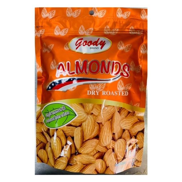 อัลมอนด์อบเกลือ500กรัม (goody almonds 500g.)
