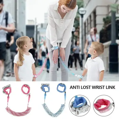 8 Feet Toddler Anti-lost Safety Wristband Reflective Safety Wristband Anti-lost Wristband Strap Adjustable Wristband Toddler Safety Wrist Link Safty Anti Lost Belt
