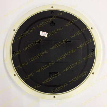 POWER นาฬิกาแขวนพลาสติกบอกวันที่-สัปดาห์  ขนาด 12 นิ้ว HML