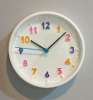 นาฬิกาแขวนผนัง ขนาด 20 ซม. หลากสี