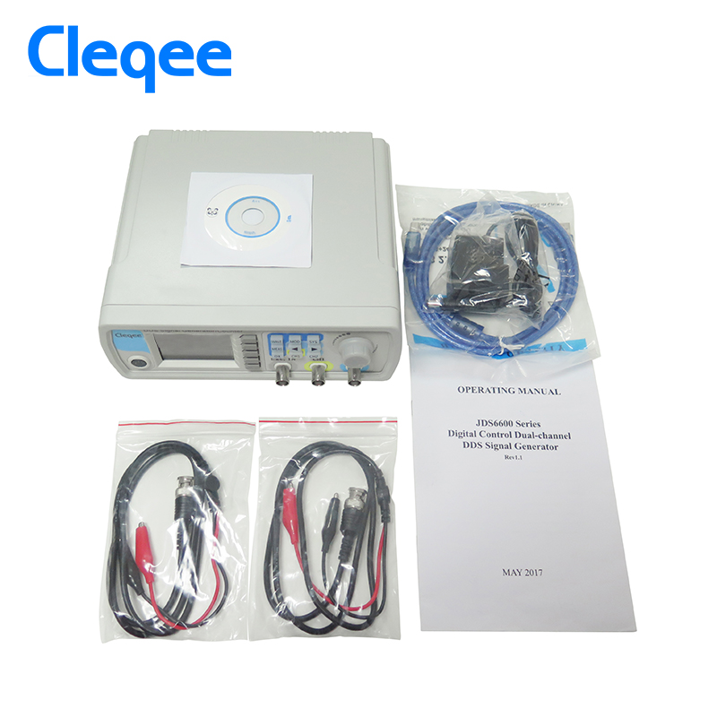JDS6600-60M ฟังก์ชั่นเจนเนอเรเตอร์ 60MHz Cleqee JDS6600-60M 60MHZ ...