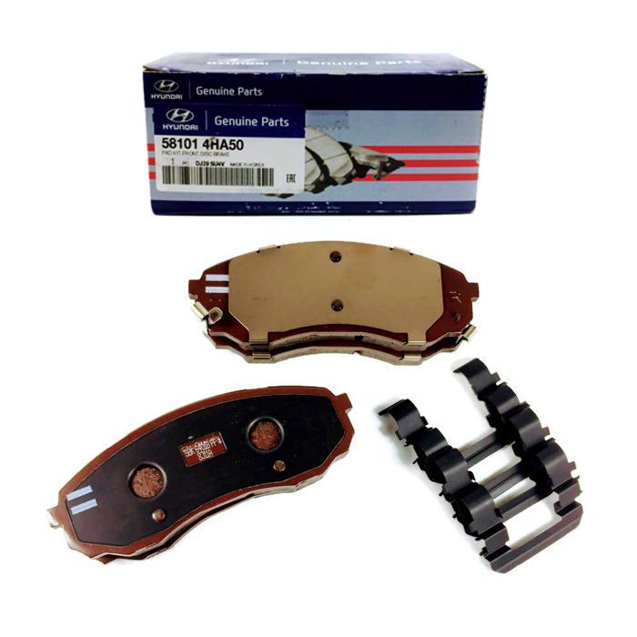 Genuine Parts ชุดผ้าเบรค ดิสก์เบรคหน้า HYUNDAI H1 58101 4HA50 Pad Kit ...