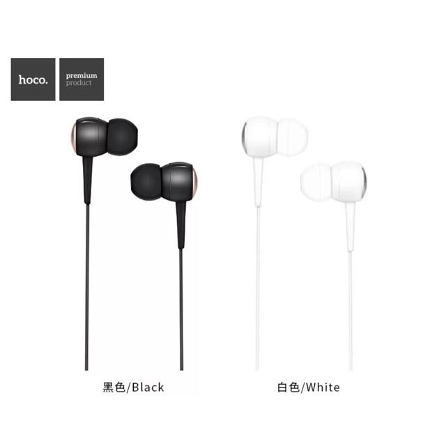 Hoco M19 หูฟัง in ear DRUMBEAT with MIC เสียงแน่นเบสหนัก มีไมค์รับโทรศัพท์คุยสายได้ หูฟังอินเอียร์ หูฟังอินเอียร์เกมมื่ง หูฟัง หูฟังlazada หูฟังราคาถูก หูฟังคุณภาพดี หูฟังอย่างดี หูฟังเบสหนัก