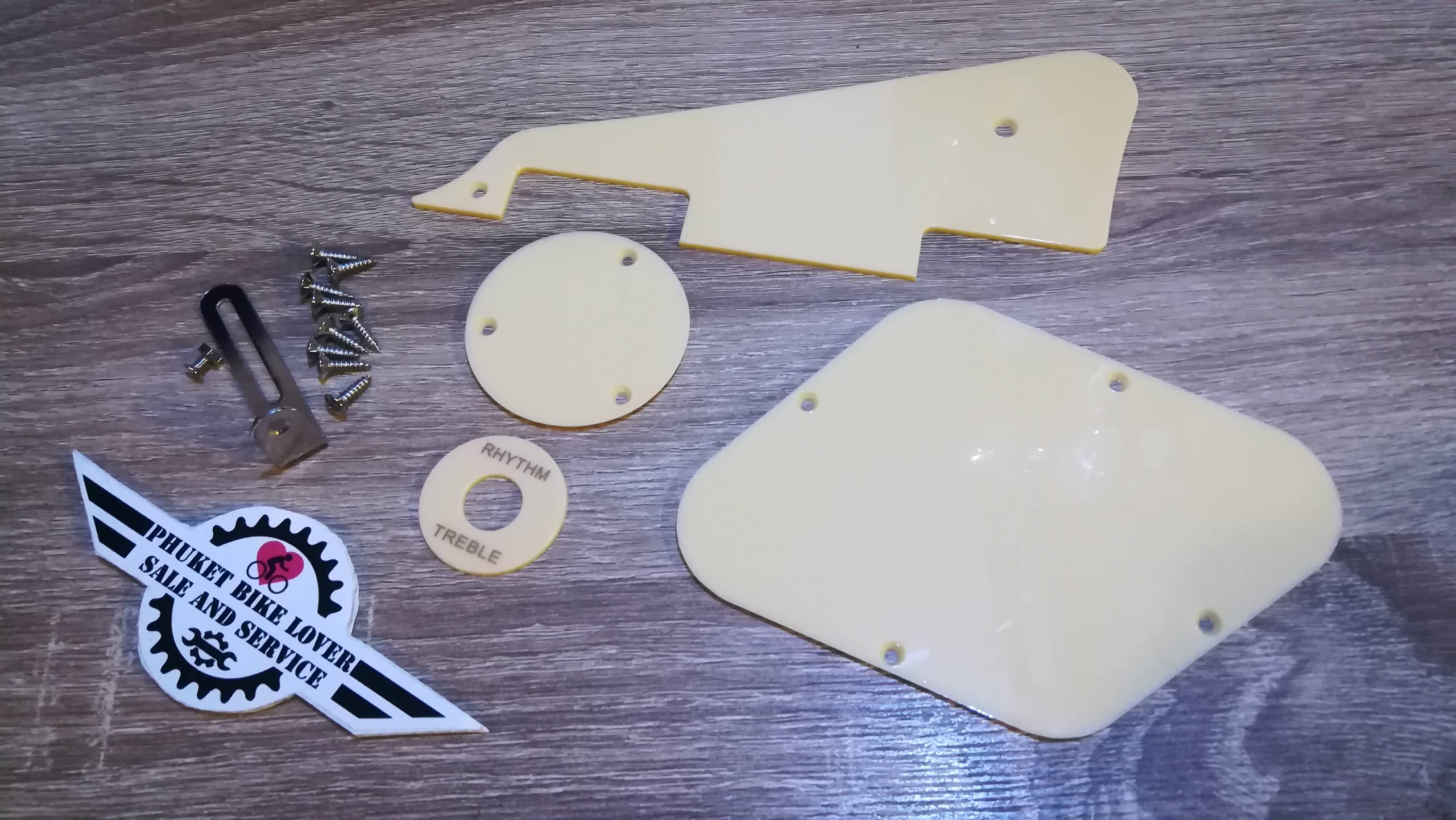 Cream Scratchplate Cavity Switch Covers For Guitar 