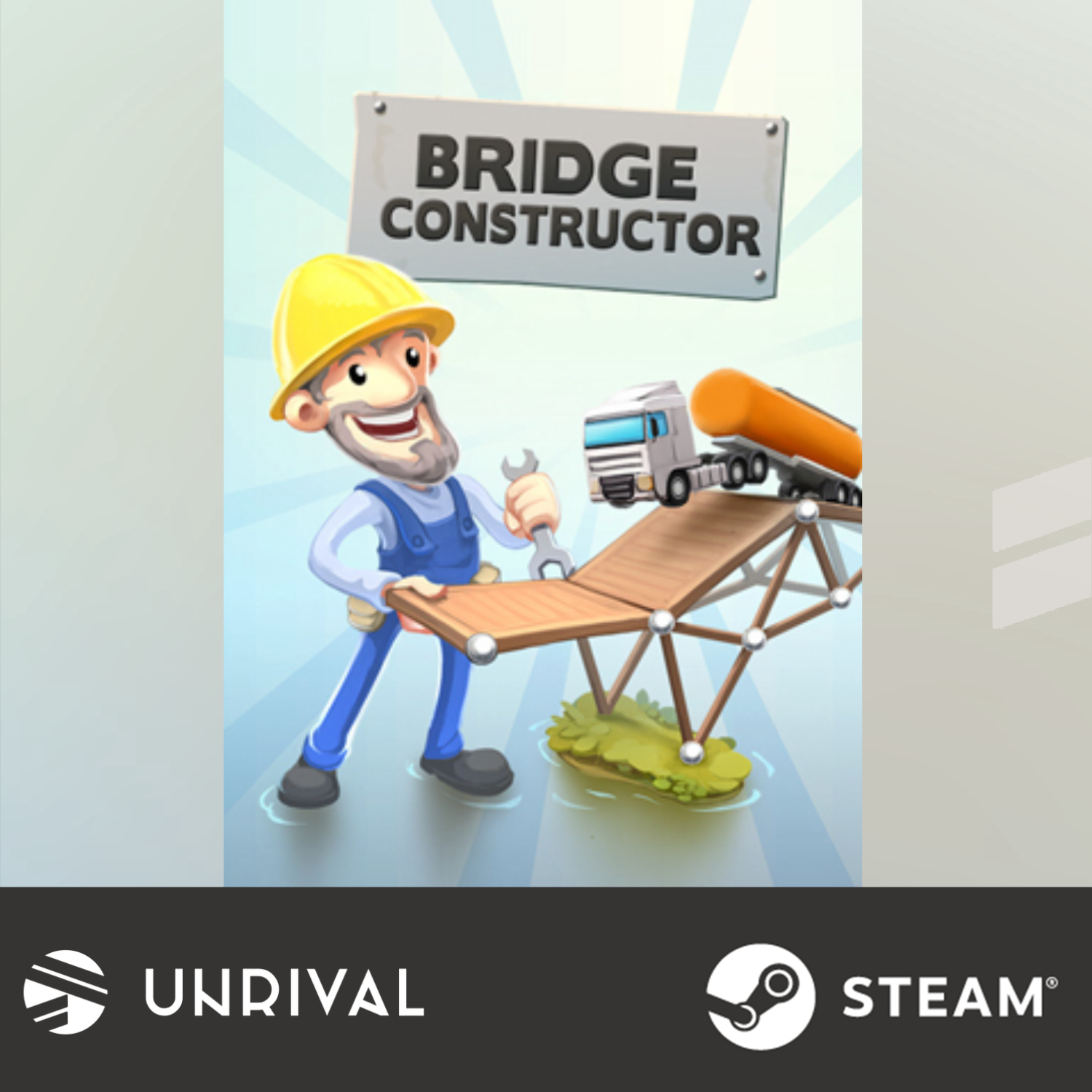 [Hot Sale] Bridge Constructor PC Digital Download Game (Single Player) - Unrival