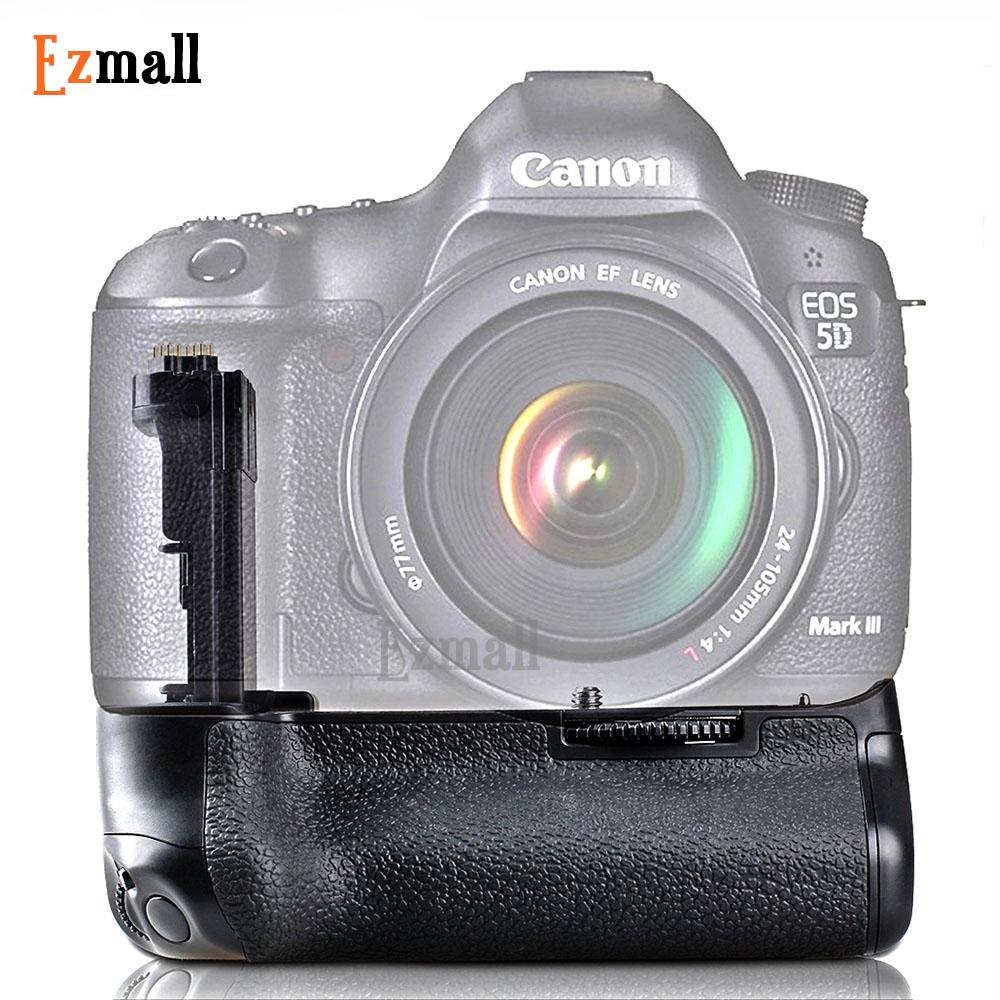 แบ็ตเตอรี่กริ๊ป Battery Grip สำหรับกล้อง Dslr Canon 5d Mark Iii 5d3 5ds 5dsr เทียบเท่า