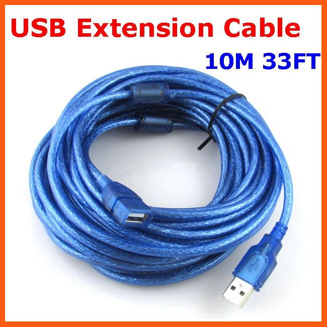 ลดราคา USB Cable 10M V2.0 M/Fสายต่อยาว10เมตร(สีฟ้า) #ค้นหาสินค้าเพิ่ม สายสัญญาณ HDMI Ethernet LAN Network Gaming Keyboard HDMI Splitter Swithcher เครื่องมือไฟฟ้าและเครื่องมือช่าง คอมพิวเตอร์และแล็ปท็อป