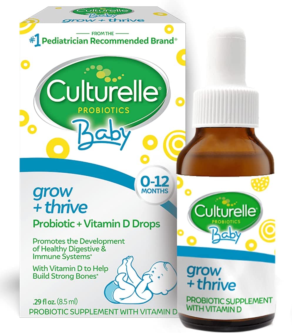 Culturelle Probiotic Baby สำหรับเด็ก โปรไบโอติก ช่วยเสริมสร้างระบบย่อยอาหารและภูมิคุ้มกัน ขายดี#1 ในอเมริกา🇺🇸