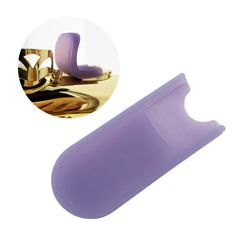 Saxophone Thumb Rest Cushion Silicone Gel Pad Cover Sax Accessories for Soprano/ Alto/ Tenor Saxophones
