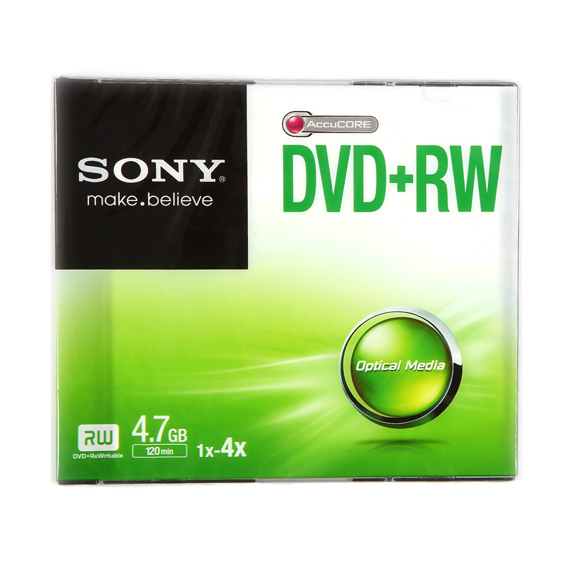 [ลดล้างสต็อค]SONY แผ่น DVD+RW แพ็คถ้วย 10 แผ่น  รุ่น D-P-W47S 4.7 GB