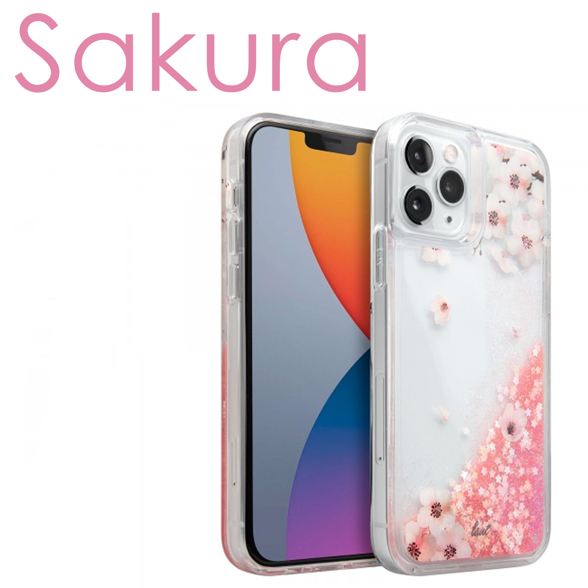 LAUT เคสกันกระแทก สำหรับ iPhone 12 mini / 12 / 12 Pro / 12 Pro Max / 11 / 11 Pro ป้องกันรอยขีดข่วนให้กับตัวเครื่องได้ดี สี Sakura สี Sakuraรูปแบบรุ่นที่ีรองรับ iPhone 12/12 Pro